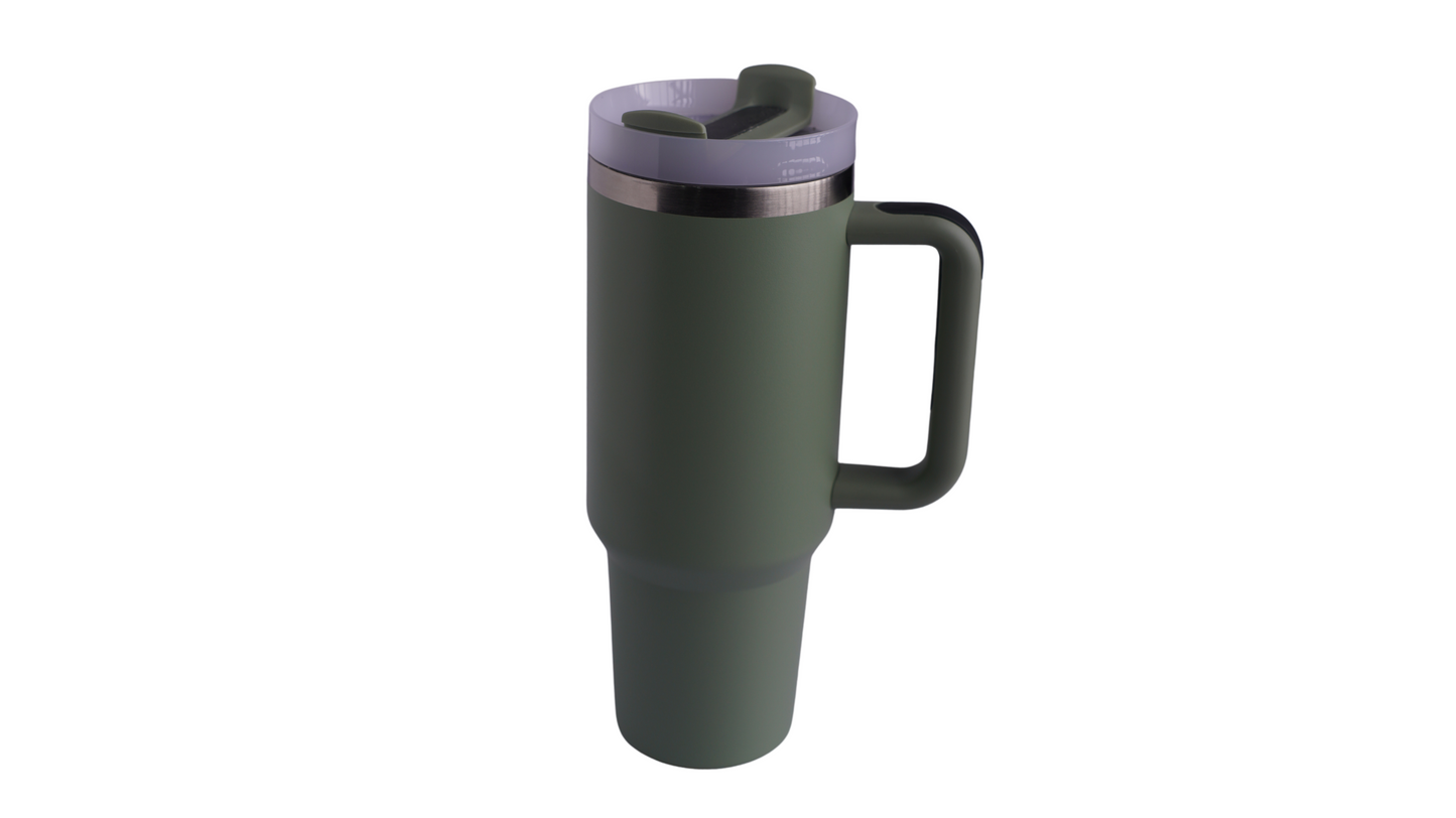 Flowstat Double-Wall Stainless Insulated Tumbler – Hot & Cold