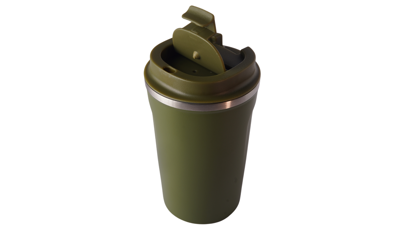 Eco-Friendly Stainless Steel Coffee Thermo Mug – Double Wall Hot & Cool Insulated