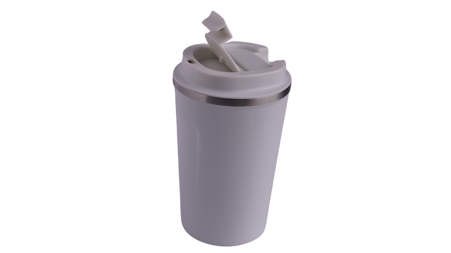 Eco-Friendly Stainless Steel Coffee Thermo Mug – Double Wall Hot & Cool Insulated